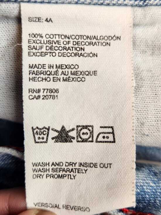 Tommy Hilfiger Classic Fit Jeans Light Wash Size 4A - Picture 10 of 10